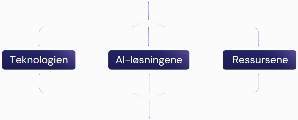 Teknologien, AI-løsningene, Ressursene